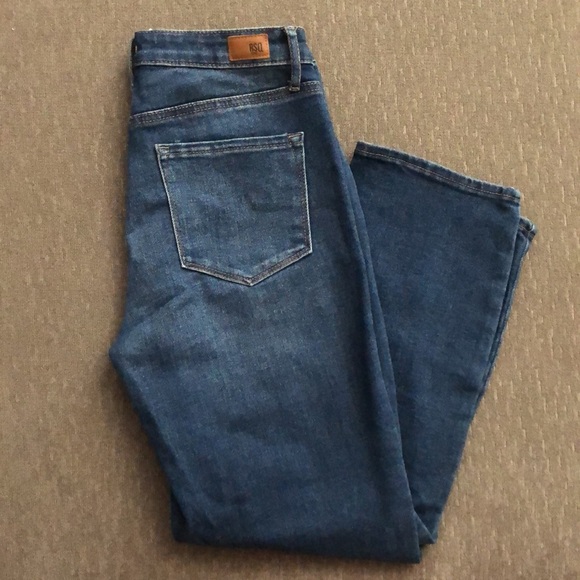 RSQ High Rise Straight Leg Jean - Picture 5 of 5